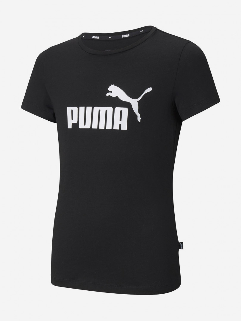 фото Футболка для девочек puma ess, черный