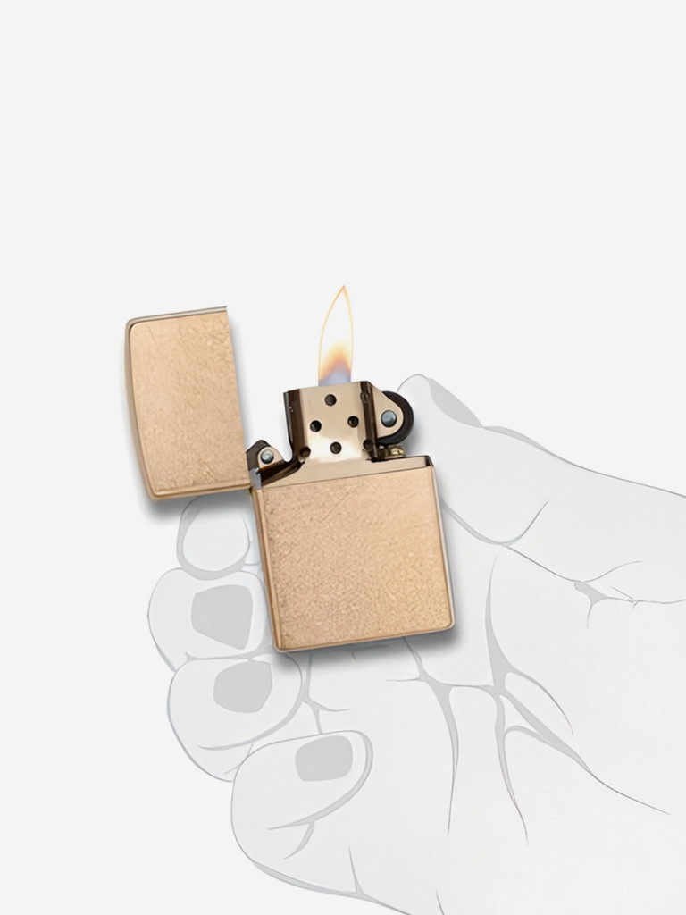 Зажигалка Zippo Armor Tumbled Brass