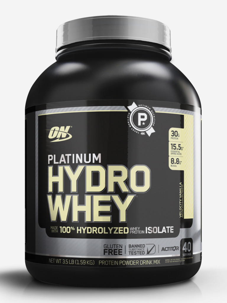 Протеин Optimum Nutrition Platinum HydroWhey, 1590 г, Ваниль