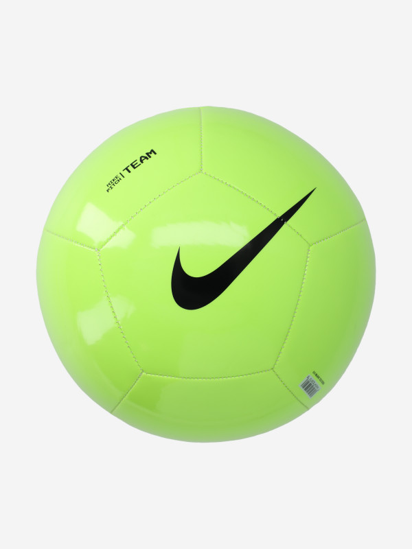Мяч футбольный Nike Pitch Team зеленый/черный цвет — купить за 2239 руб. со скидкой 20 %, отзывы в интернет-магазине Спортмастер