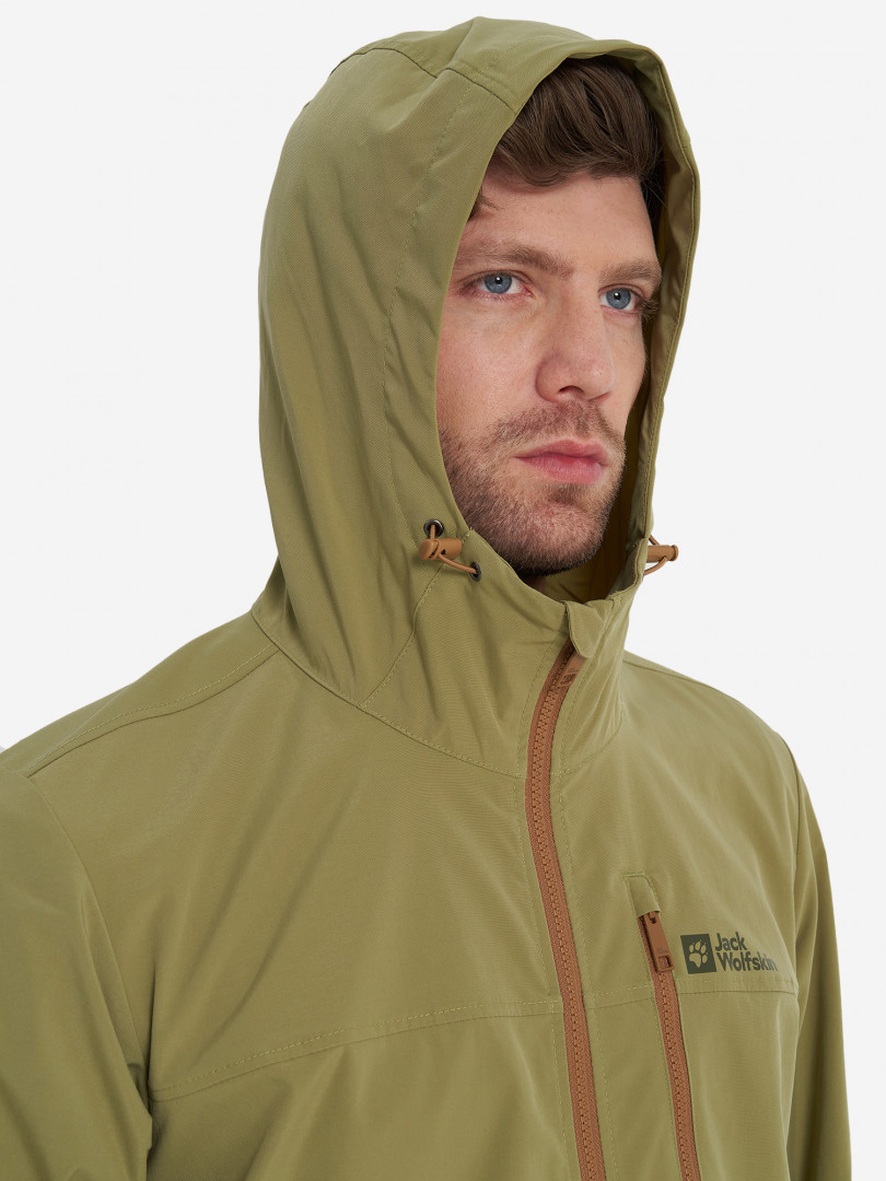 Куртка софтшелл мужская Jack Wolfskin Desert 30828840299 Зеленый, размер 50, 52,46,48,54, 56,58, фото 5