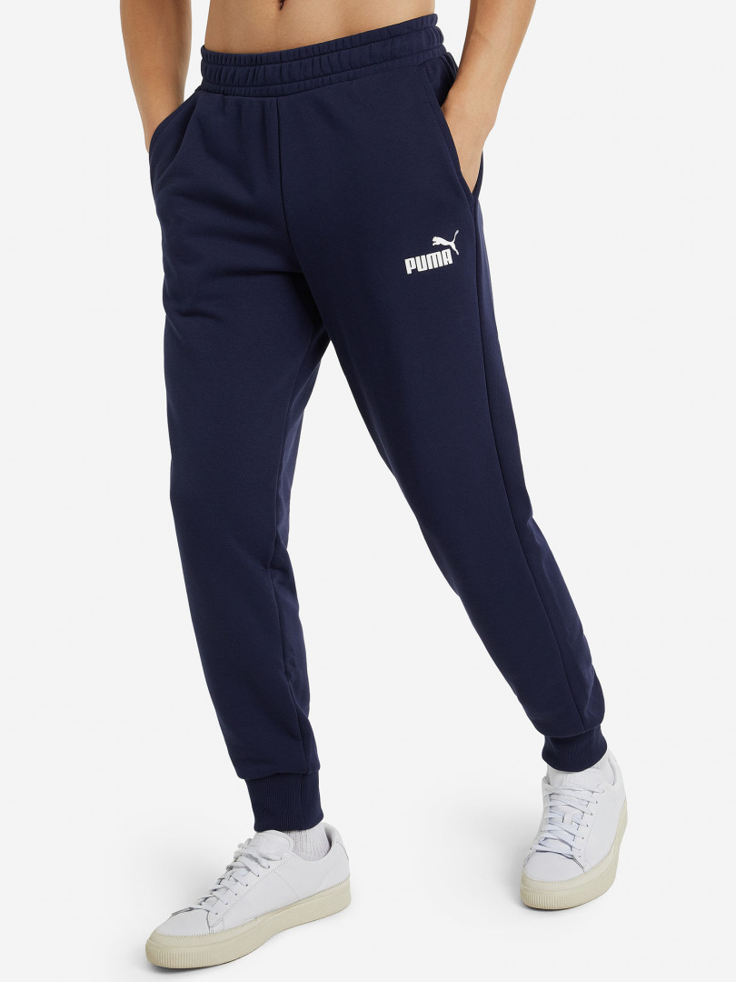 фото Брюки мужские puma ess logo, синий