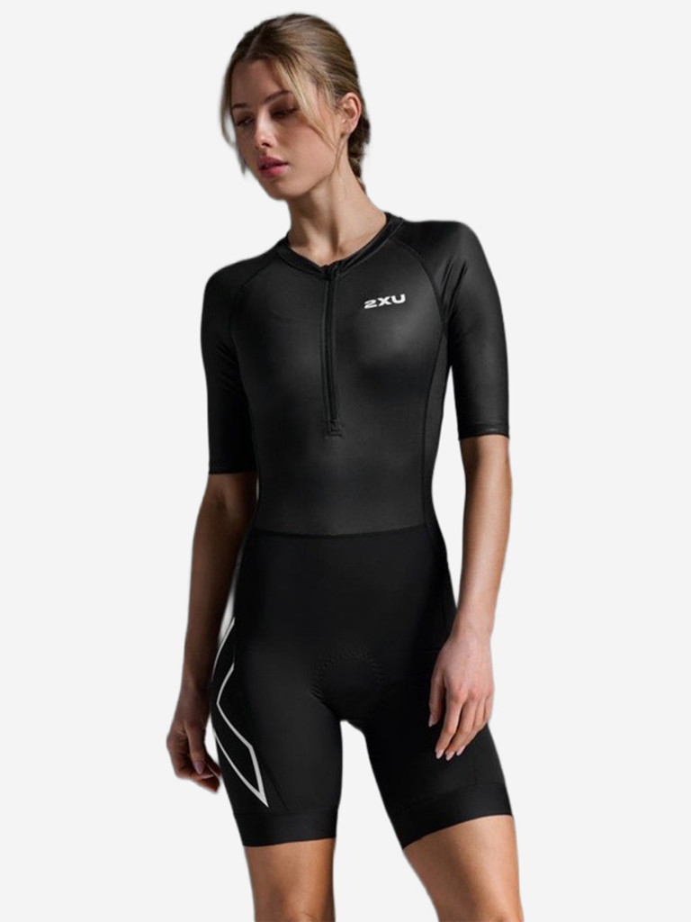 Женский костюм для триатлона 2XU Core Sleeved Trisuit
