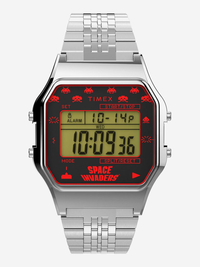 Спортивные часы TIMEX TW2V30000, электронные, 34 мм, с подсветкой Indiglo