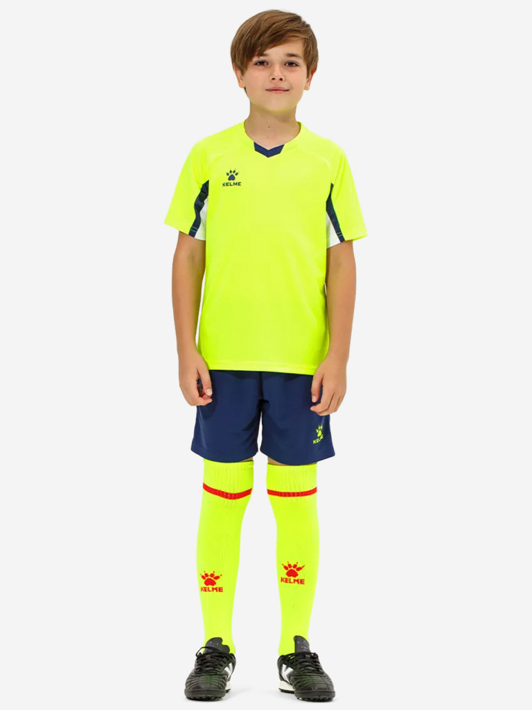 Комплект футбольной формы для мальчиков KELME Short-Sleeved Football Suit