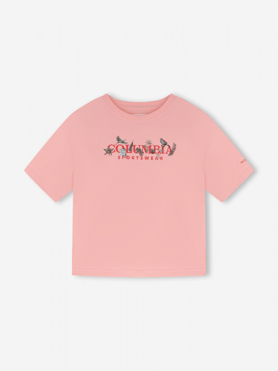 Футболка женская Columbia Rolling Bend Graphic Relaxed Crop SS