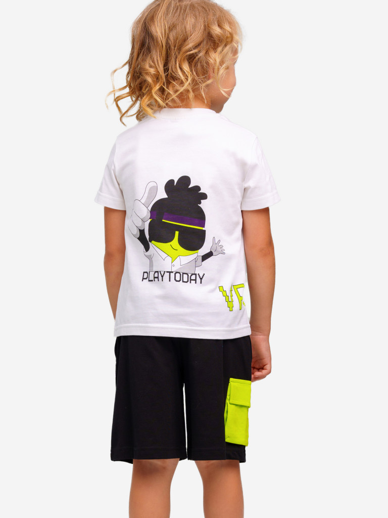 Комплект для мальчиков: футболка, шорты PlayToday
