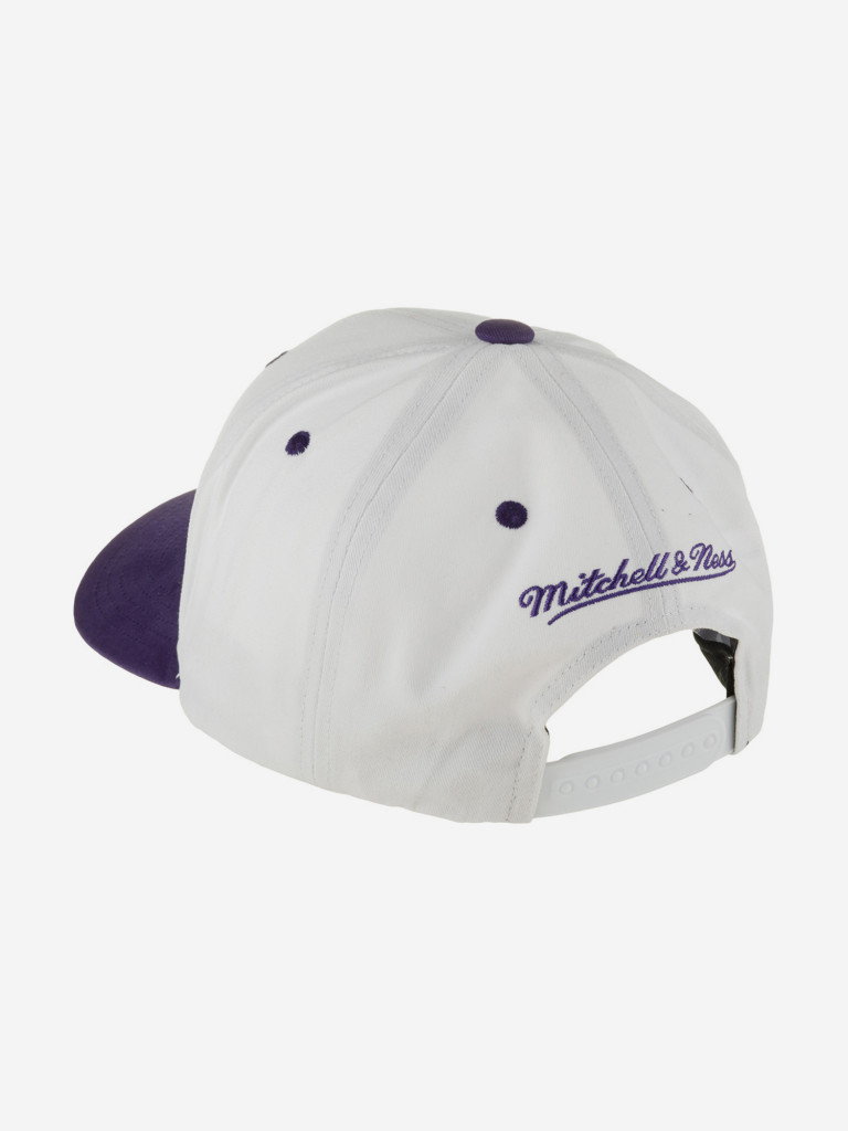 Бейсболка MITCHELL NESS HHSS7289-LALYYPPPWHIT Los Angeles Lakers NBA (фиолетовый)