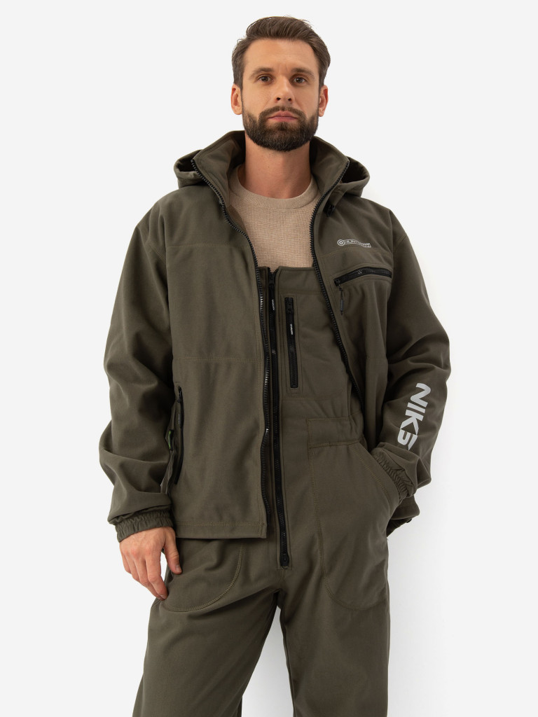Костюм мужской демисезонный Huntsman Никс Люкс, ткань Alova Windblock