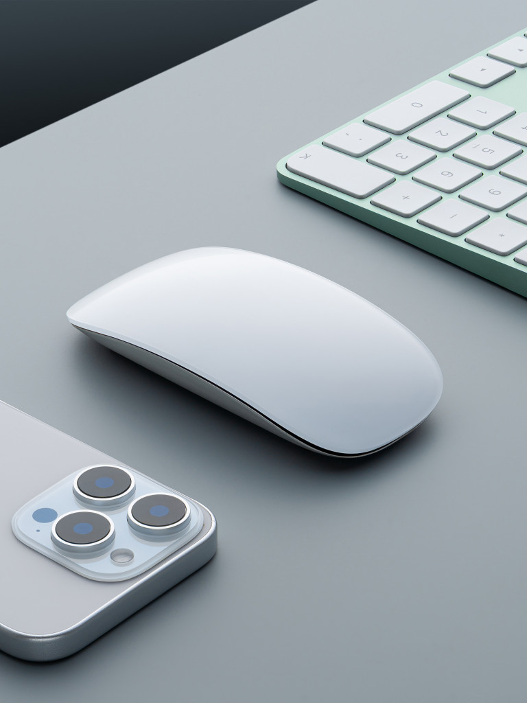 Мышь беспроводная Deppa Neo Mouse, Bluetooth 5.1, 500 мА-ч с сенсорной прокруткой