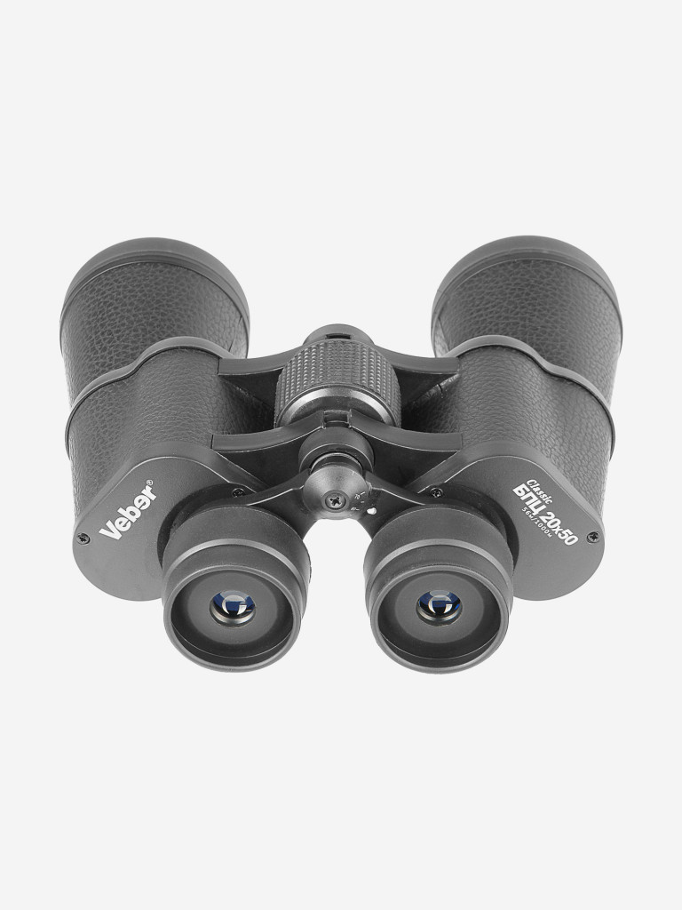 Бинокль Veber Classic БПЦ 20x50 VL черный, кожа