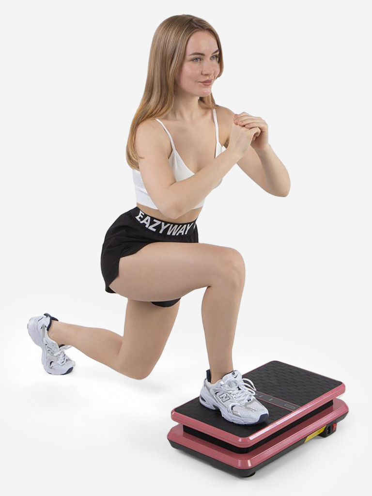 Виброплатформа Fitnesslive для похудения модель 104 цвет розовый