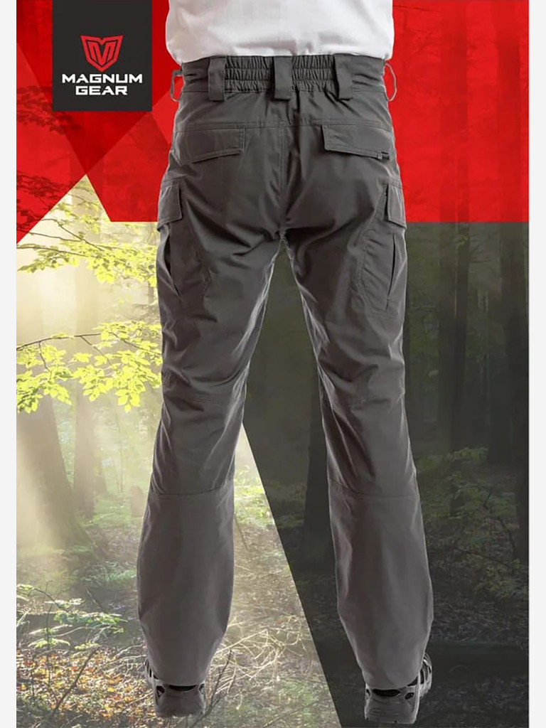 Брюки для рыбалки мужские MAGNUM GEAR FLAGMAN графит
