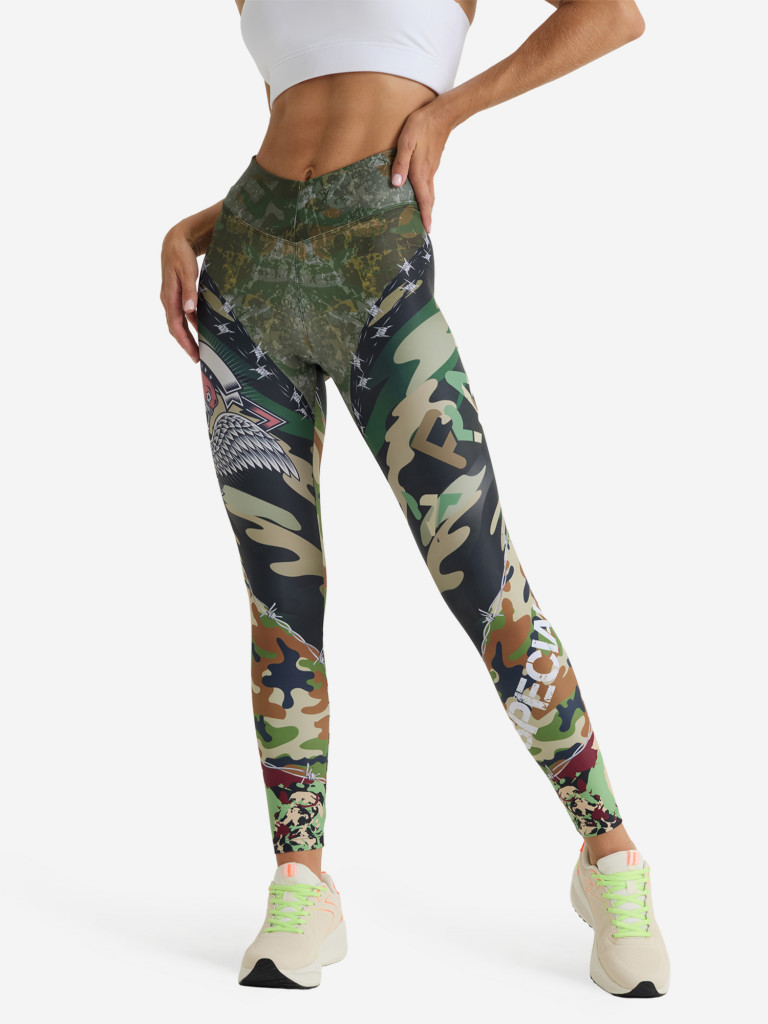 Легинсы женские спортивные BARKA, лосины для спорта, тайтсы