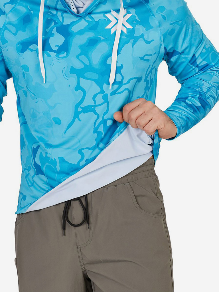 Джемпер Norfin SUN PRO HALIBUT HOODIE для рыбалки и охоты