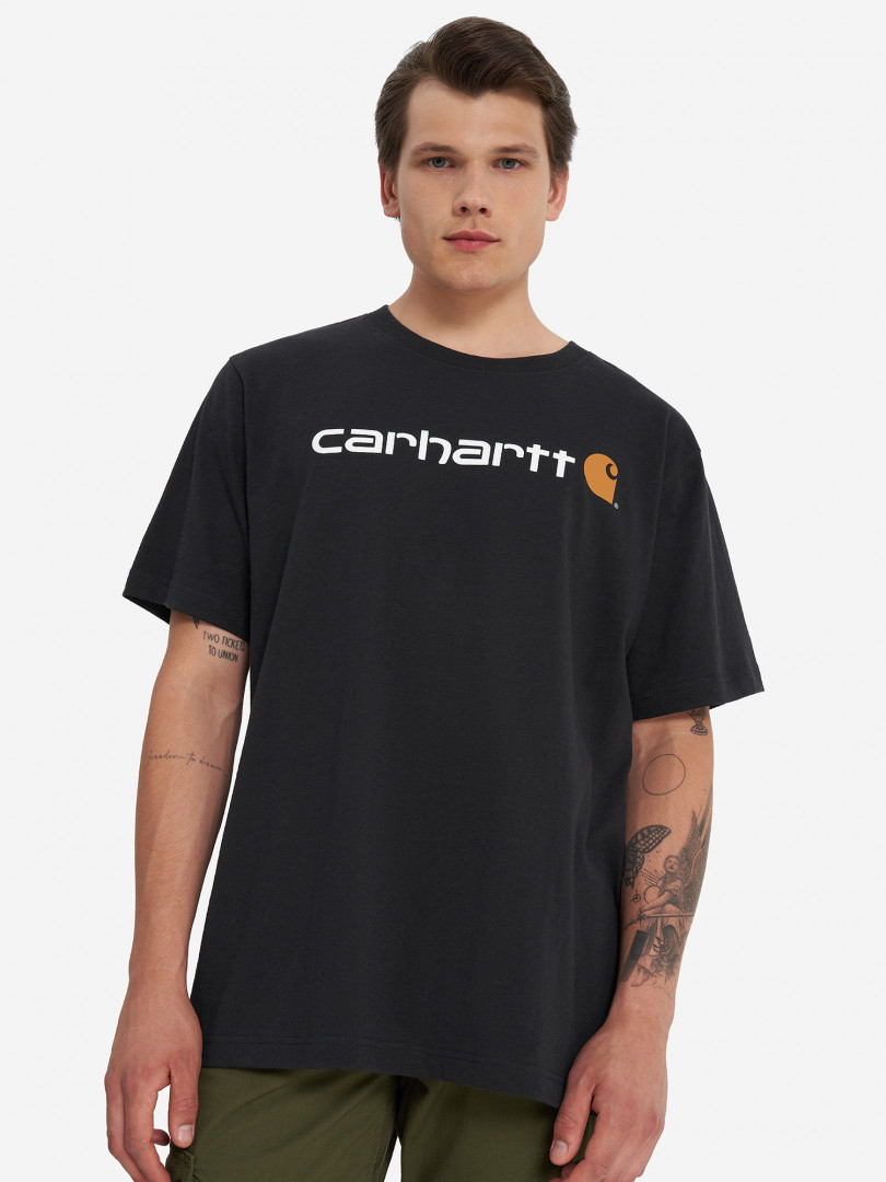 фото Футболка мужская carhartt, черный