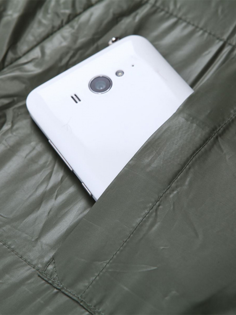 Пуховый спальник KingCamp 8003 PROTECTOR 600 -21C, зелёный, левый