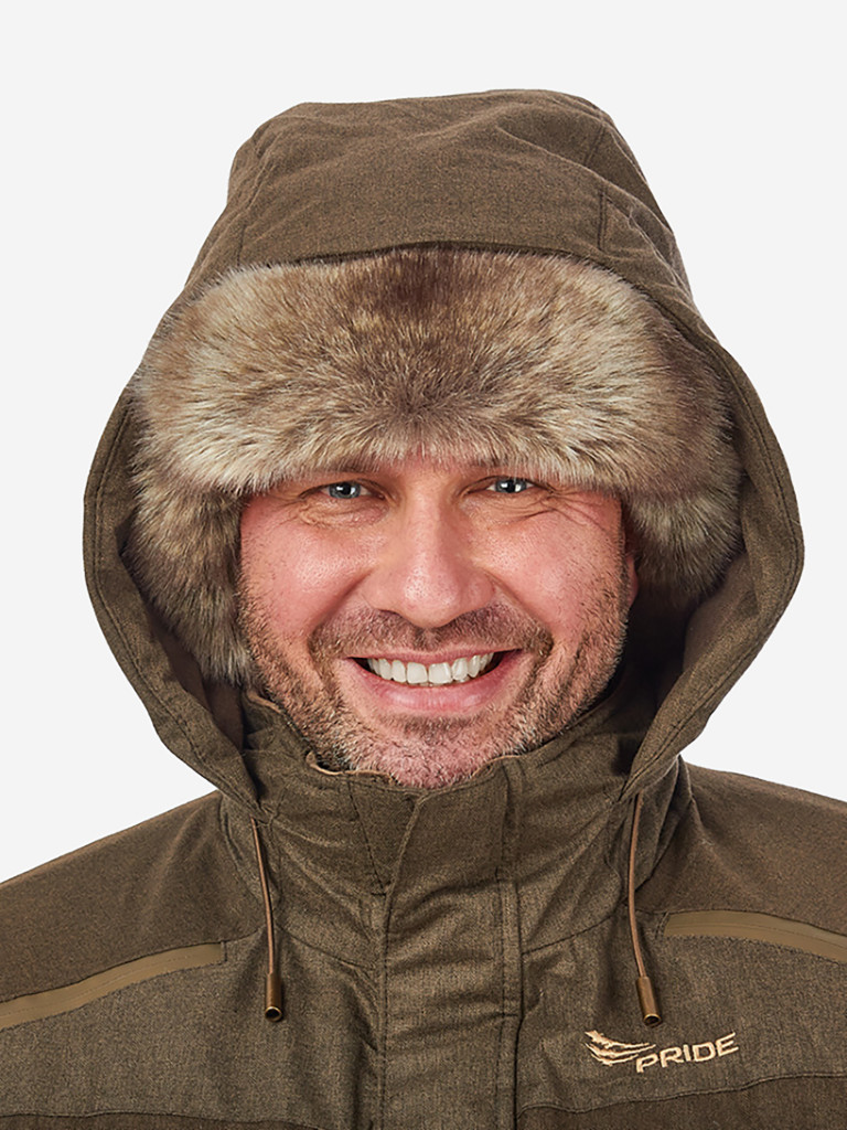 Костюм для охоты зимний -35, PRIDE, Винчестер, коричневый