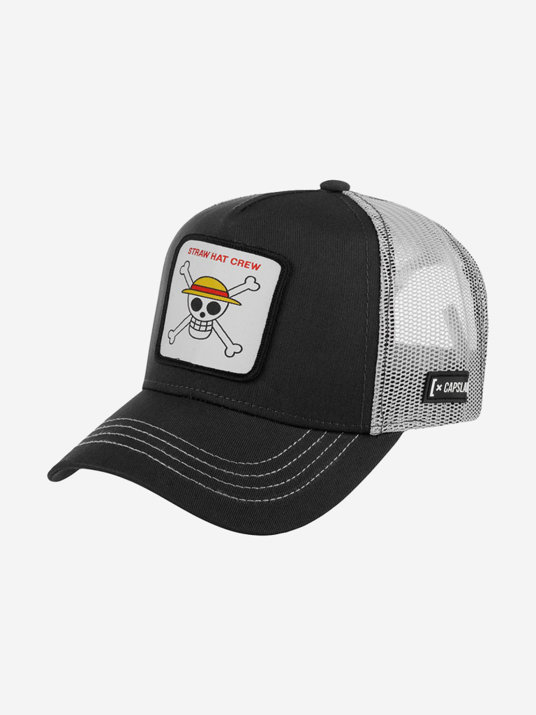Бейсболка с сеточкой CAPSLAB CL/OP1/1/SKU1 One Piece Skull (серый)