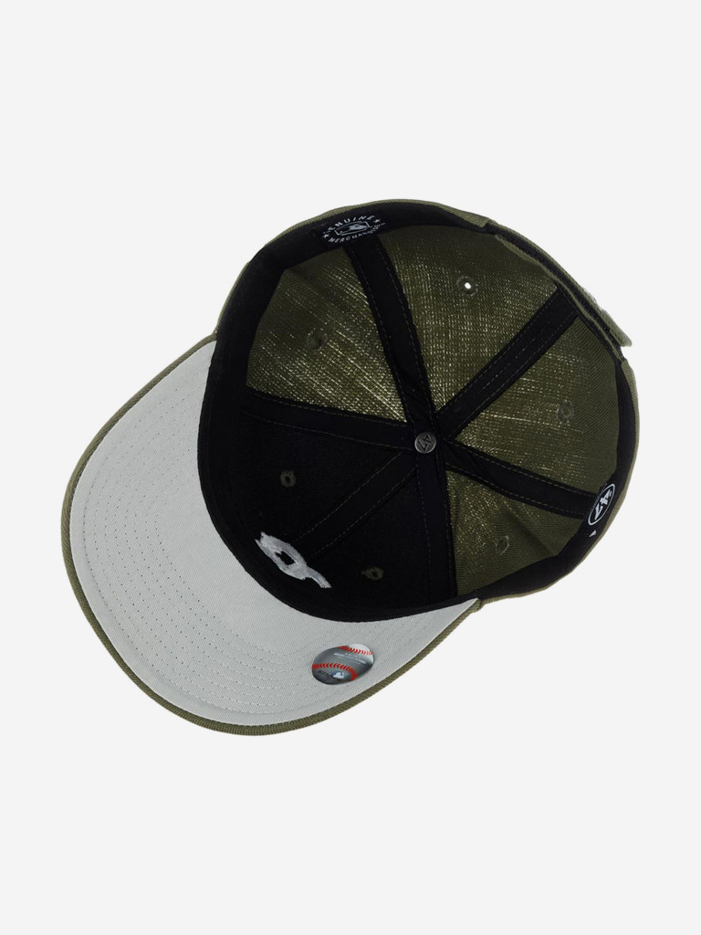 Бейсболка 47 BRAND B-MVP02WBV-SWA Boston Red Sox MLB (оливковый)