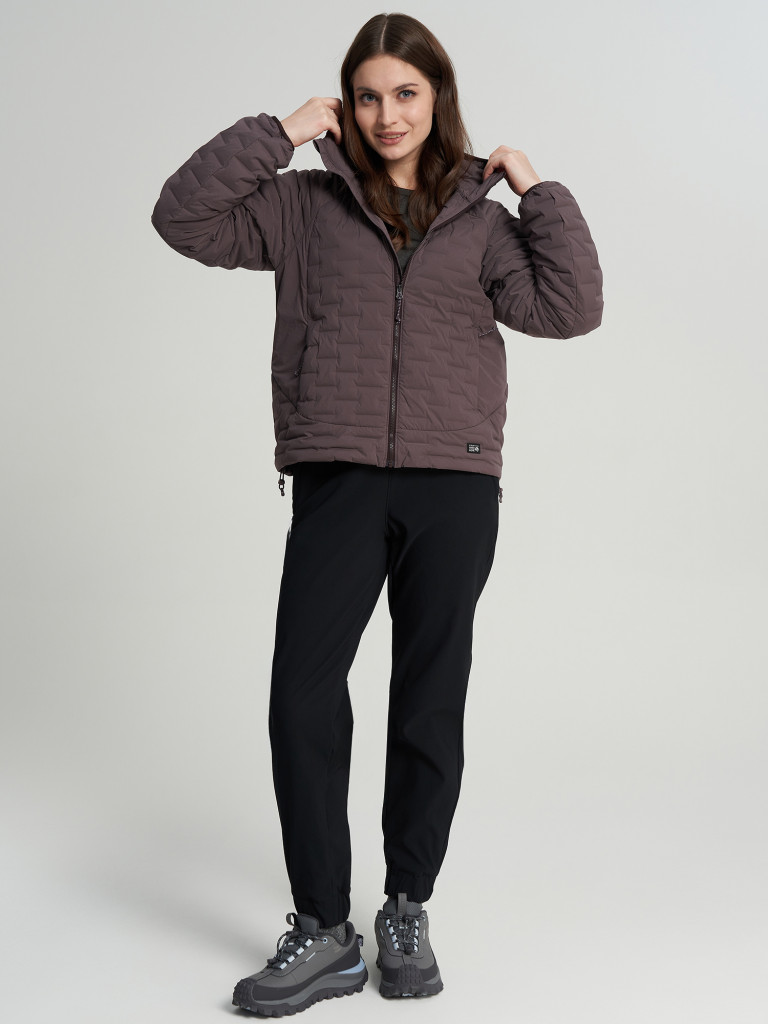 Ультралегкий пуховик женский Mountain Hardwear Stretchdown Light Hooded Jacket