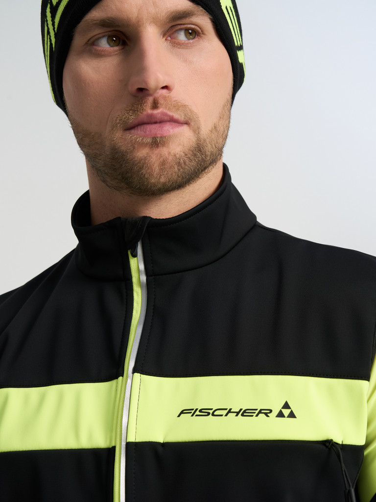 Жилет для беговых лыж мужской Fischer Softshell Warm