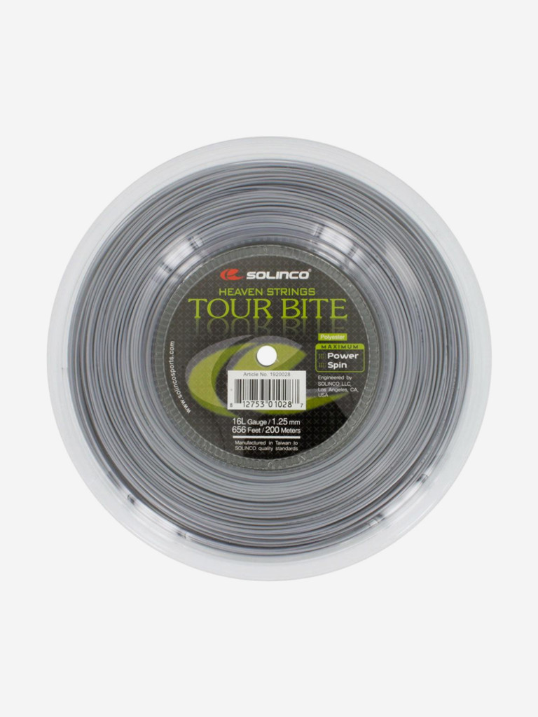 Струна для теннисной ракетки Solinco TourBite 1.25(200m)