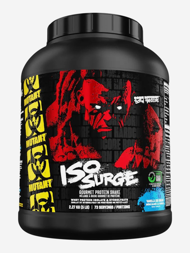 Протеин Mutant Iso Surge ванильное мороженое 2,27 кг.