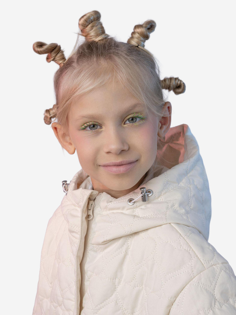 Парка для девочки batik Ялин бежевый