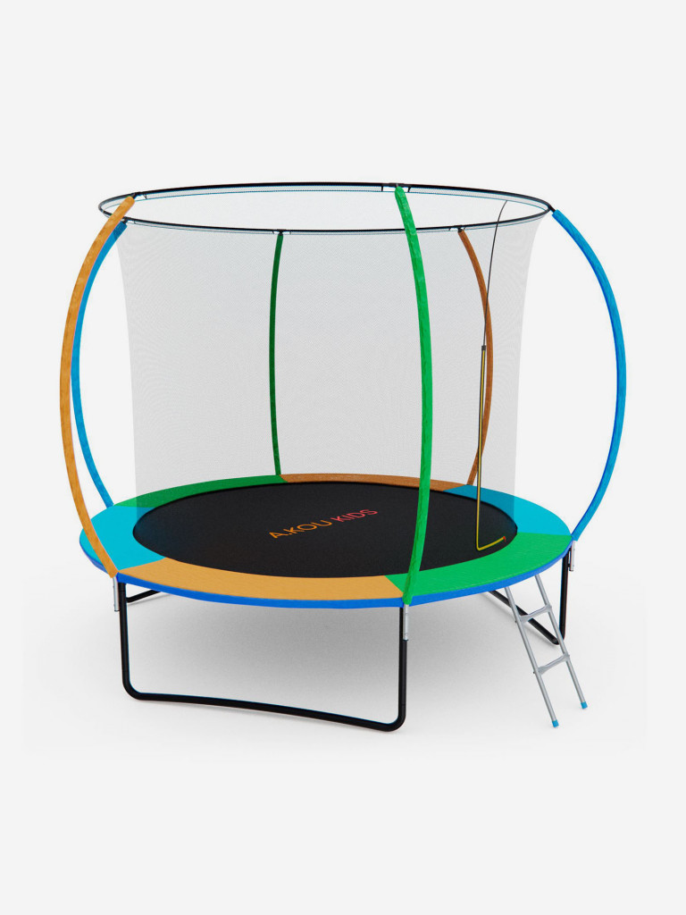 Батут с сеткой DFC A.KOU KIDS 10ft с лестницей