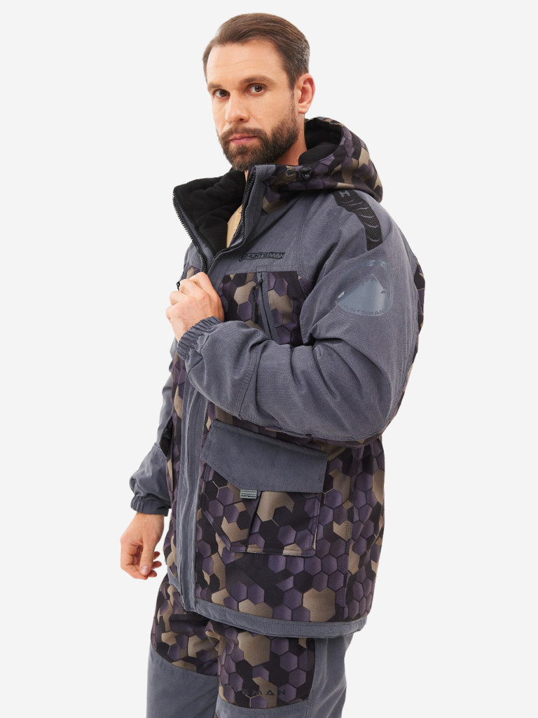 Костюм мужской Huntsman Горка-Люкс, демисезонный мембранный, для охоты и рыбалки