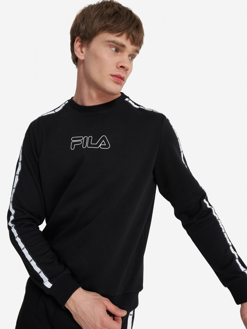фото Свитшот мужской fila, черный