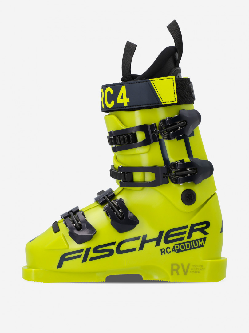 фото Ботинки горнолыжные детские fischer rc4 podium lt 90, желтый