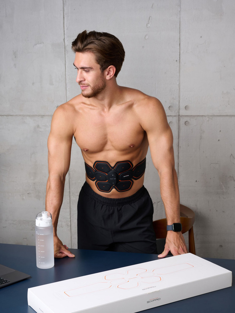 Миостимулятор для тренировки и укрепления мышц живота SIXPAD ABS BELT