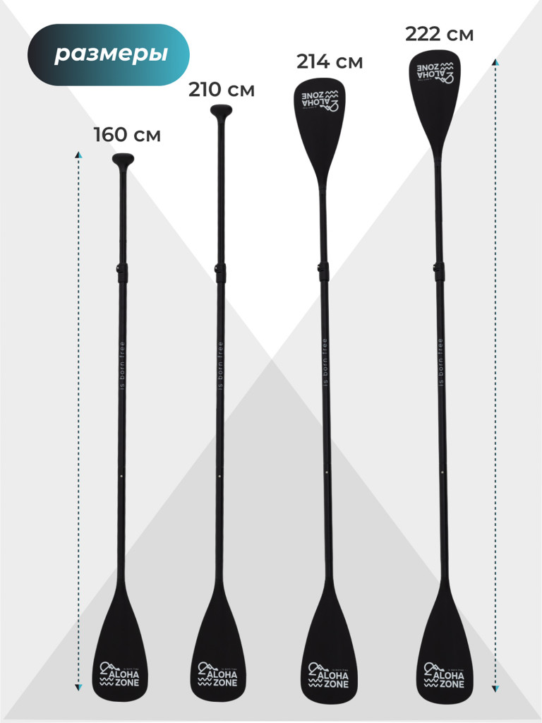 Веслo Aloha Zone Double Blade