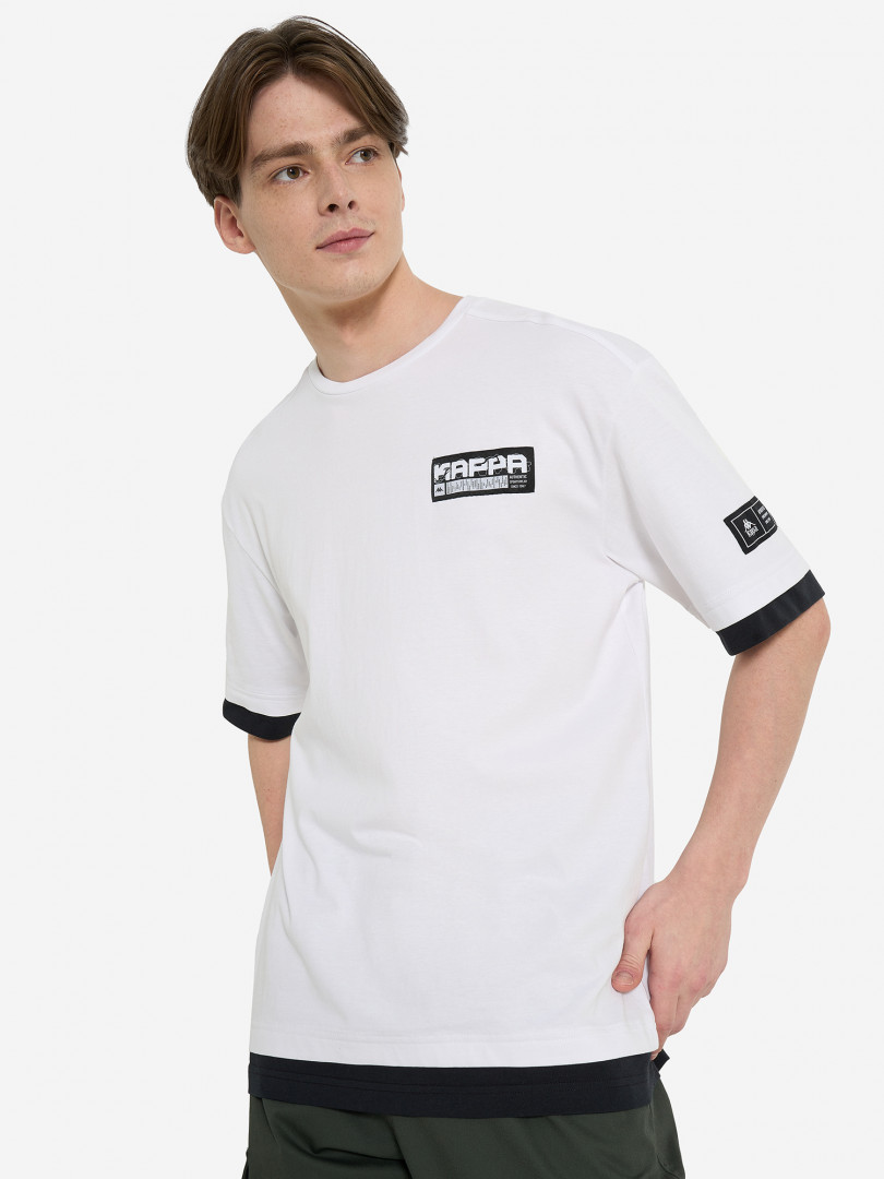 Футболка мужская Kappa Белый 999₽