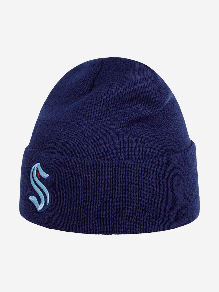 Шапка с отворотом AMERICAN NEEDLE 39712A-SEK Seattle Kraken Basic NHL (синий)