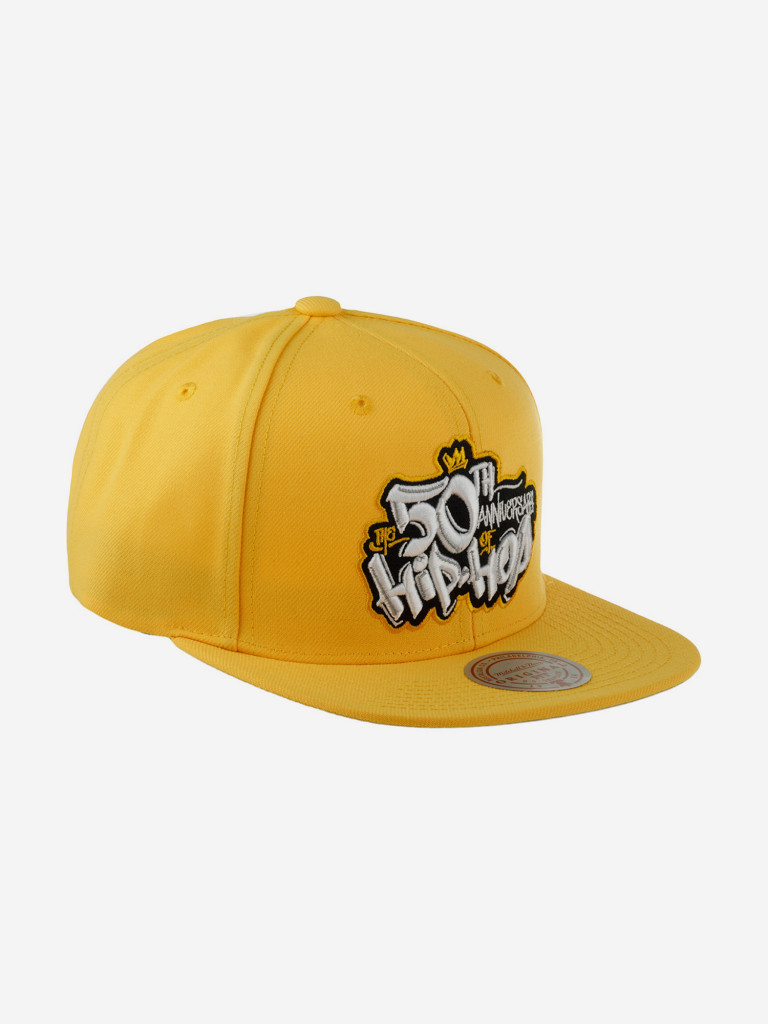 Бейсболка с прямым козырьком MITCHELL NESS HHSS7573-CLBYYPPPYELL Hip Hop (желтый)