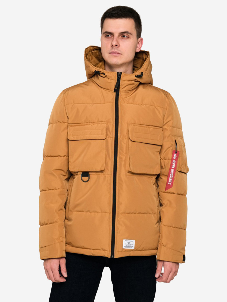 Куртка мужская зимняя Hooded Puffer Alpha Industries