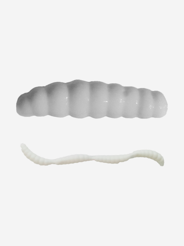 Виброхвост SANSAN WORM OPARYSH 15 (Col. 11 WHITE)