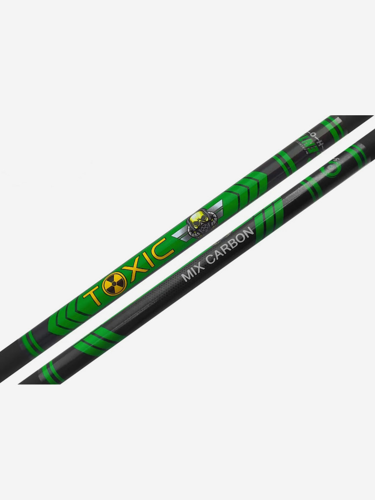 Стрела арбалетная микс карбон Centershot Toxic 16" Half Moon Nock