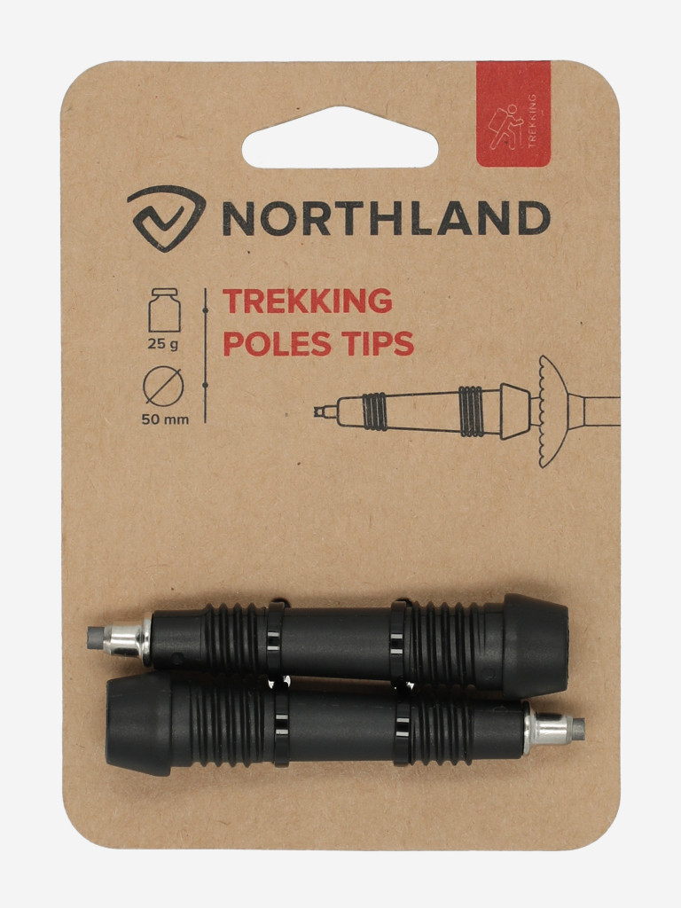 Наконечник для треккинговых палок сменный Northland Spare Trekking Pole Tip