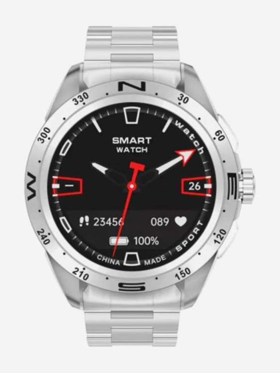 Смарт-часы BandRate Smart BRSBCD28SS с будильником, трекером сна