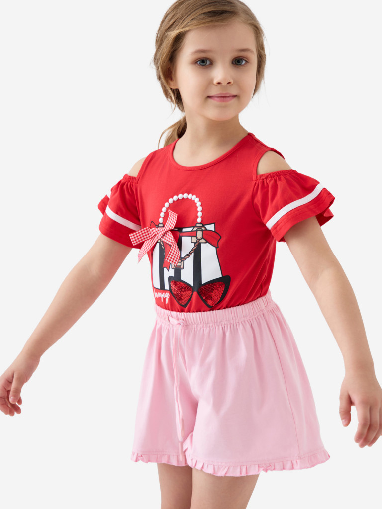 Шорты для девочек, 2 шт в комплекте PlayToday