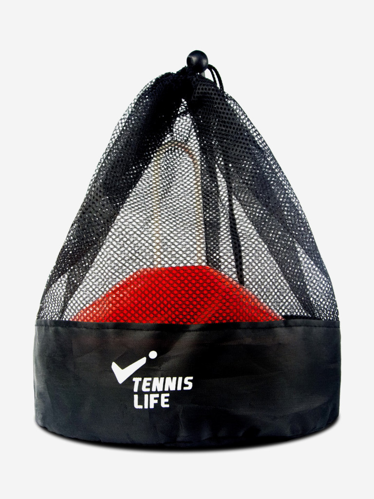 Полуконусы TENNIS LIFE (комплект 50 шт на металлической подставке, в сумке)