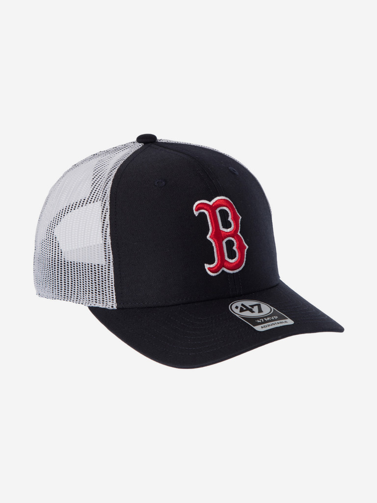 Бейсболка с сеточкой 47 BRAND B-TRUKR02CTP-NY Boston Red Sox MLB (синий)