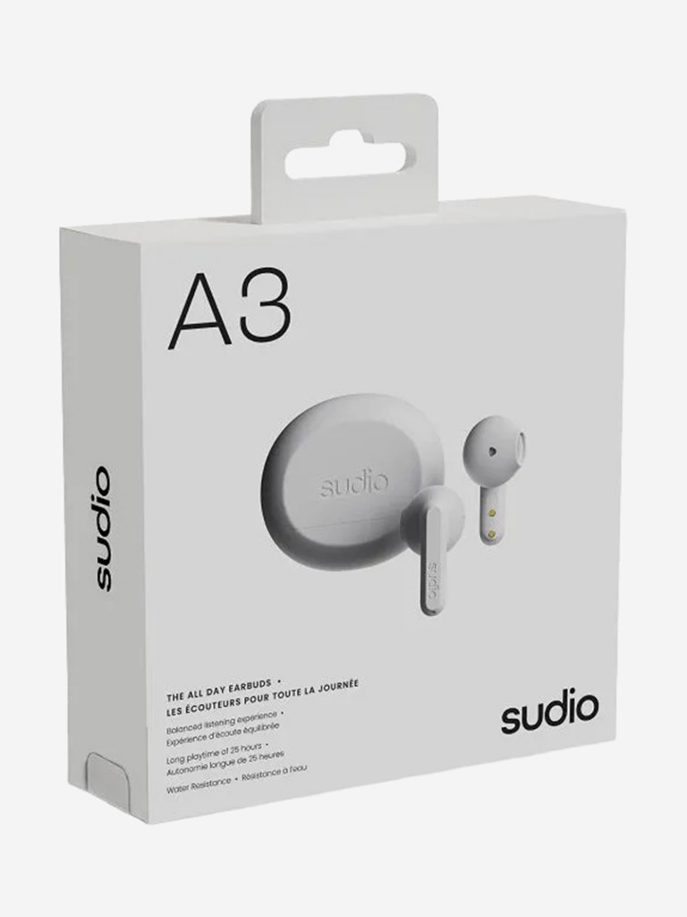 Беспроводные наушники Sudio A3 Wireless Bluetooth Earbuds, цвет: белый