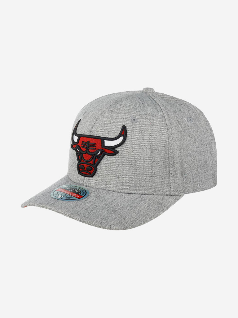 Бейсболка MITCHELL NESS HHSS3273-CBUYYPPPGYHT Сhicago Bulls NBA (серый)