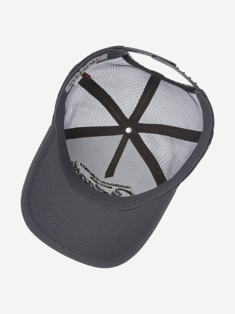 Бейсболка с сеточкой STETSON 7751171K TRUCKER CAP AMERICAN HERITAGE CLASSIC (серый)