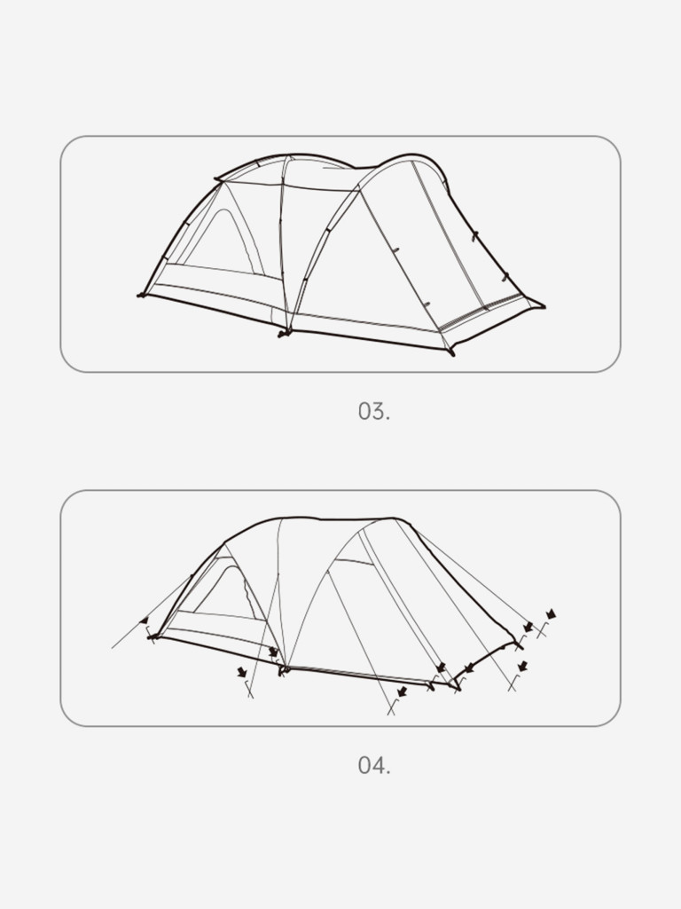 Палатка кемпинговая Naturehike